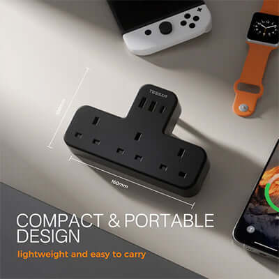 TESSAN Multi-Ports Extension Wall Plug Corporate Gifts Singapore