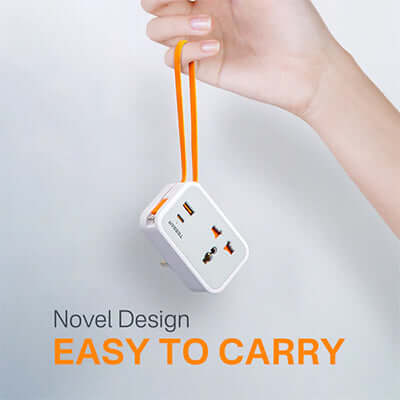 TESSAN Wall Plug Socket Extender with USB-C Cable Corporate Gifts Singapore
