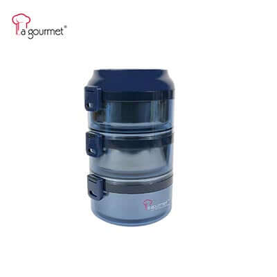 La Gourmet Pack To Go 2.35L 3-Tier Carrier With Removeable S/S Inner Bowl Corporate Gifts Singapore