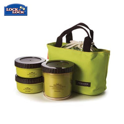 Lock & Lock BPA free 3 Pieces Rounded Lunch Box Set Corporate Gifts Singapore