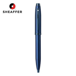 Sheaffer® Satin Blue Ballpoint Pen With PVD Blue Trim Corporate Gifts Singapore