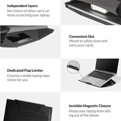 MOFT 3-in-1 15" Carry Sleeve for Laptops