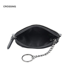 Crossing Elite Leather Key Coin Pouch With Card Slots RFID Corporate Gifts Singapore