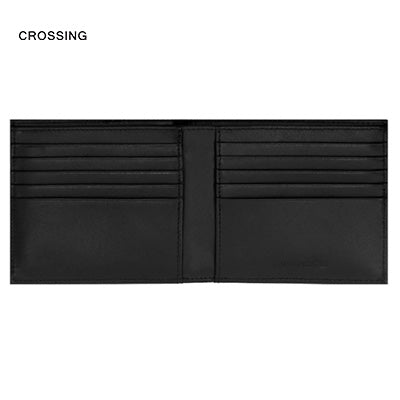 Crossing Infinite Bi-Fold Leather Wallet [18 Card Slots] RFID Corporate Gifts Singapore