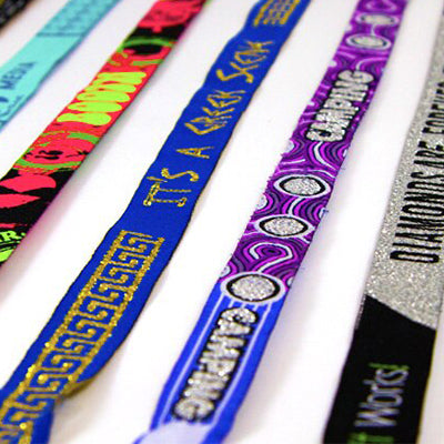 Woven Wristband with Glitter Corporate Gifts Singapore