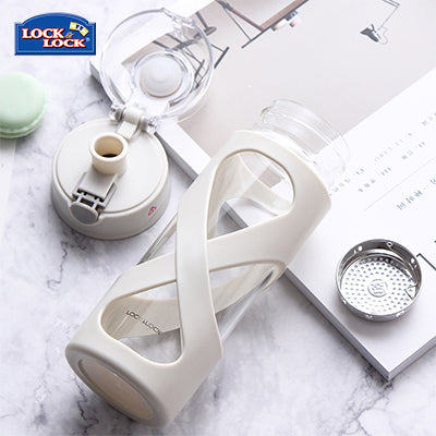 Lock & Lock One Touch Glass Water Bottle 500ml Corporate Gifts Singapore