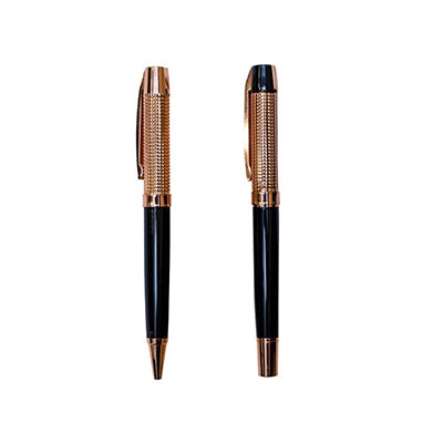 Rose Gold with Black Metal Pen Corporate Gifts Singapore