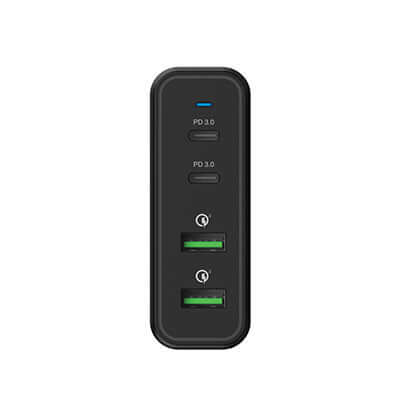 Verbatim 4 Port 100W PD & QC 3.0 USB Charger (AC Power Cord) Corporate Gifts Singapore
