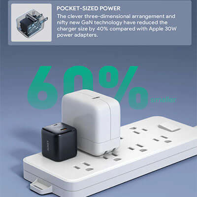 Aukey PA-B1L Mini 30W USB-C PD Charger Corporate Gifts Singapore