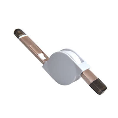 2 in 1 Retractable Data Cable Corporate Gifts Singapore