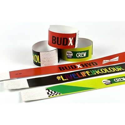 1 Inch Tyvek Paper Wristband - Giftmart.sg