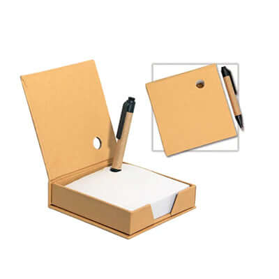 Recycled Memopad with Pen Corporate Gifts Singapore