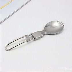 Foldable Stainless Steel Spork Travelling Cutlery Corporate Gifts Singapore
