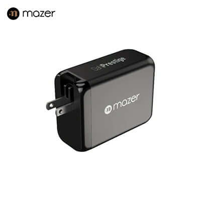 Mazer GaNPrestige 200W GaN Wall Charger with Travel Pins (4 Ports) Corporate Gifts Singapore