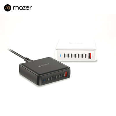 Mazer GaNPrestige 8-in-1 Charging Hub 170W Corporate Gifts Singapore