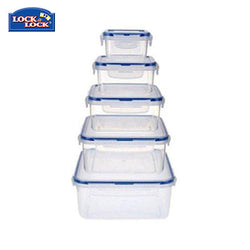 Lock & Lock Russian Doll Nestable Container 5pcs Set Corporate Gifts Singapore