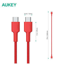 Aukey CB-CD45 60W PD 0.9m USB-C to USB-C Cable Corporate Gifts Singapore