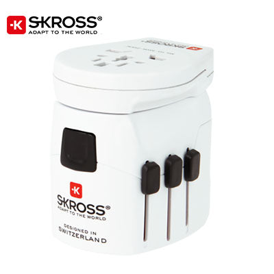 SKROSS Travel Adaptor PRO Light 3 x USB - World Corporate Gifts Singapore