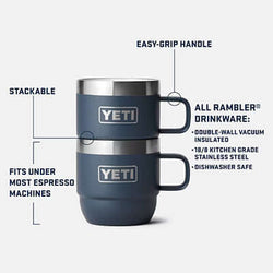 Yeti Rambler® 6 oz Stackable Mugs Corporate Gifts Singapore