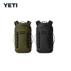 Yeti Cayo™ 25L All-Weather Backpack in green and black, perfect for corporate gifts and daily adventures.