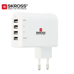SKROSS 4 Port USB Charger - EURO Corporate Gifts Singapore