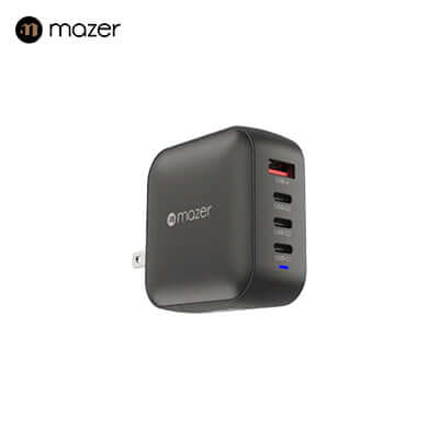 Mazer GaNPrestige 100W Gan Wall Charger with Travel Pins (4 Ports) Corporate Gifts Singapore