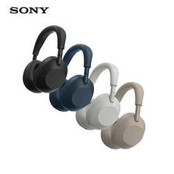 Sony Wireless Noise Cancelling Handphones WH-1000XM6 available in black, blue, white, and beige colors.