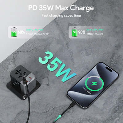AUKEY PA-TA07A 35W Universal Travel Charger Corporate Gifts Singapore