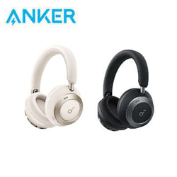 Anker Soundcore Space One Pro FlexiCurve Over-Ear Headphone in white and black color options.