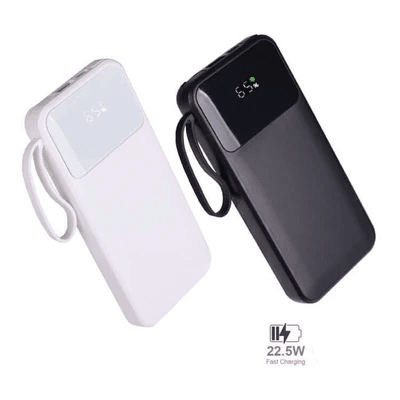 10000mAh Fast Charging Power Bank with Strap - Giftmart.sg