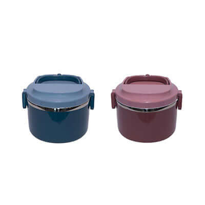 Round Single Layer Lunch Box 1000ml Corporate Gifts Singapore