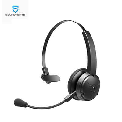 SOUNDPEATS A7 Pro AI Noise Cancellation Trucker Bluetooth Headset Corporate Gifts Singapore