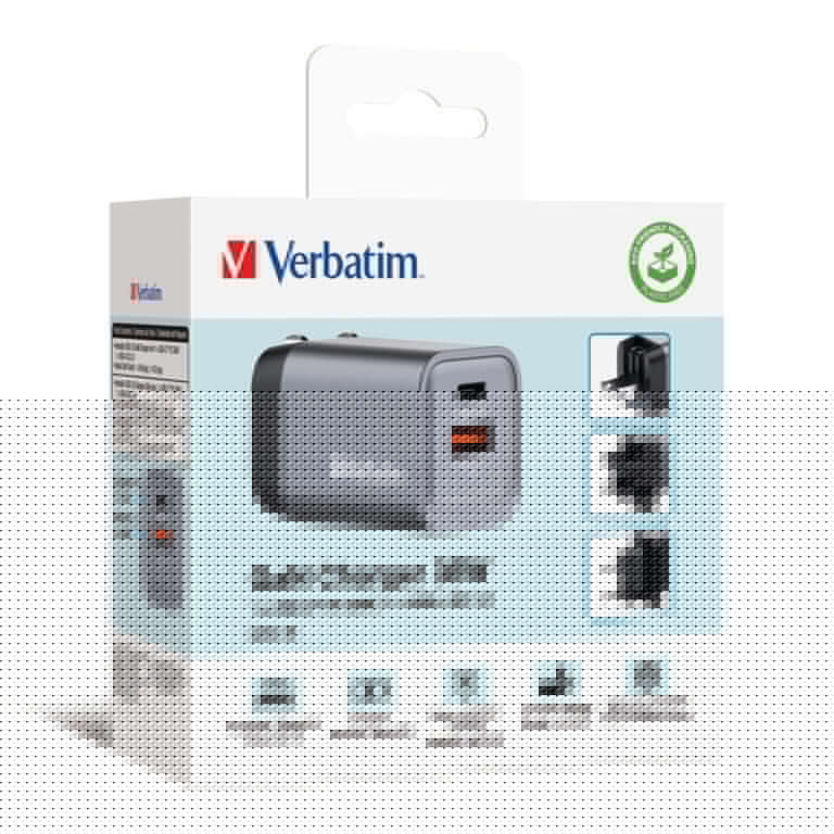 Verbatim 2-Port 35W GaN Charger 32200 Corporate Gifts Singapore