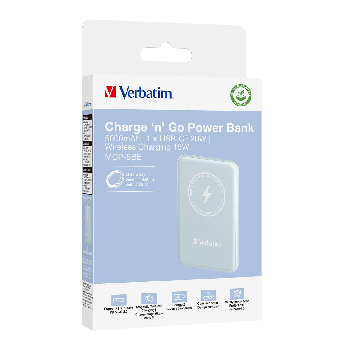 Verbatim 5000mAh Magnetic Wireless Power Bank (MCP-5) Corporate Gifts Singapore