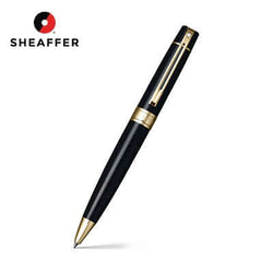 Sheaffer® Glossy Black Ballpoint Pen With Gold-tone Trim Corporate Gifts Singapore