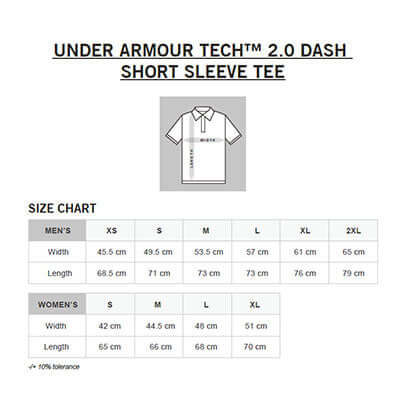 Under Armour Tech™ 2.0 Dash Short Sleeve Tee Corporate Gifts Singapore