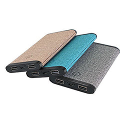 Linen Fabric Power Bank Corporate Gifts Singapore