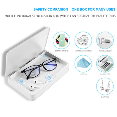 UV Sterilizer with Wireless Fast Charger Corporate Gifts Singapore