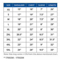 Short Sleeve T-Shirt with Matching Collar (Unisex) Corporate Gifts Singapore