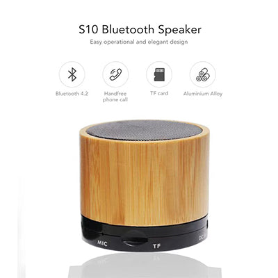 Bamboo Wood Speaker Corporate Gifts Singapore