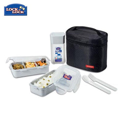 Lock & Lock 2-tier BPA Free Lunch Box and Water Bottle Set Corporate Gifts Singapore