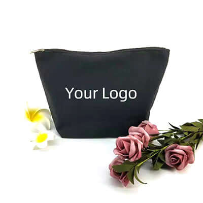 Eco-friendly Stand Up Canvas Zipper Pouch Corporate Gifts Singapore