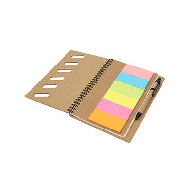 Eco-Friendly A5 Notebook with post it note & Pen Corporate Gifts Singapore