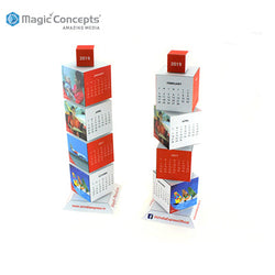 Magic Concepts Magic Revolving Tower Calendar Corporate Gifts Singapore