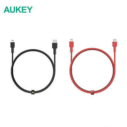 Aukey CB-CL2 USB C to Lightning Cable Nylon Braided 2M Corporate Gifts Singapore