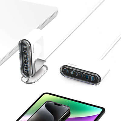 Momax 1-Charge Flow+ 6-Port GaN Charger 120W Corporate Gifts Singapore