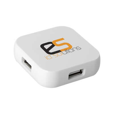 Square 4 Port Hub Corporate Gifts Singapore