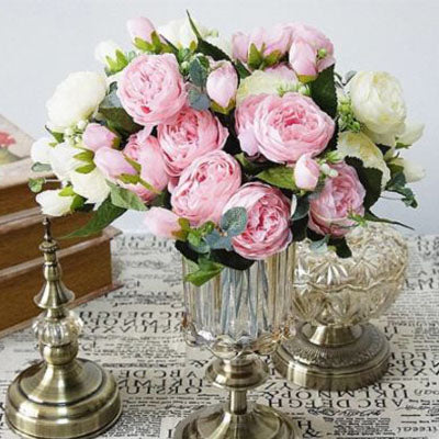 Silk Handmade Artificial Rose Corporate Gifts Singapore