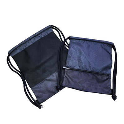 Drawstring Bag with Zipper Pocket Corporate Gifts Singapore