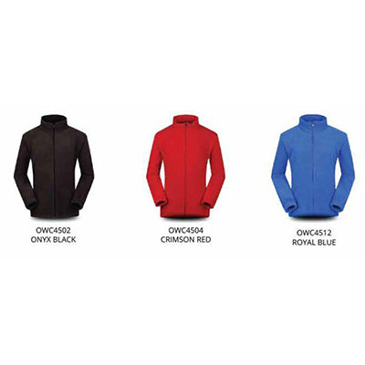 Collar Fleece Zip Up Jacket (Unisex) Corporate Gifts Singapore